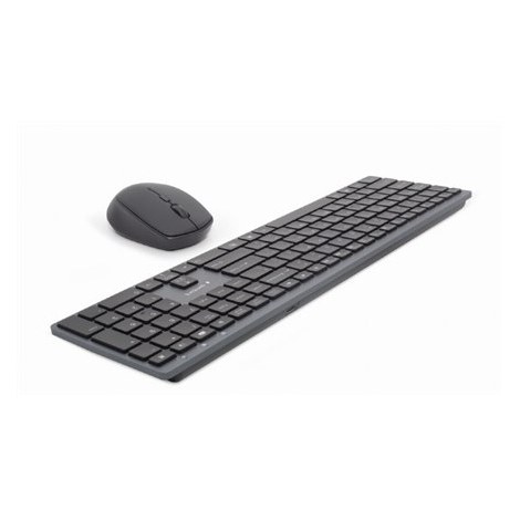 Gembird | Backlight Pro Business Slim wireless desktop set | KBS-ECLIPSE-M500 | Keyboard and Mouse Set | Wireless | Mouse includ - 2